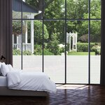 vidaXL Films de protection de la vie privée givrés 3 Pièces PVC