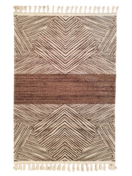 Tapis de salon TINGHIR 120 x 180 cm - Marron