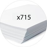 Classeur À Levier Prem'touch Intérieur Et Extérieur En Polypropylène - Dos 80mm - A4 Maxi - Gris Foncé - X 10 - Exacompta