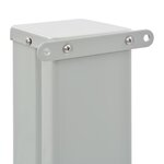 vidaXL Auvent latéral rétractable de patio 160 x 300 cm Blanc cassé