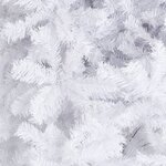 vidaXL Sapin de Noël artificiel 500 cm Blanc