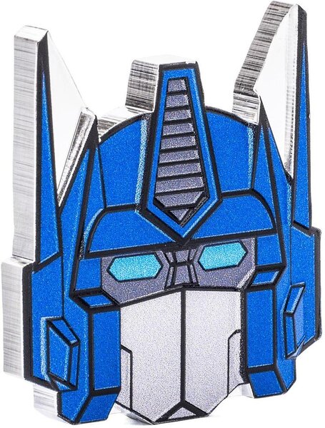 Pièce de monnaie en Argent 2 Dollars g 62.2 (2 oz) Millésime 2024 Transformers Heads OPTIMUS PRIME