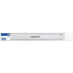 Règle Plate Plastique Droitier Gaucher Transparent 30 cm STAEDTLER