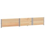 vidaXL Jardinière 150x100 cm bois de pin massif