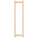 vidaXL Porte-serviette 23x18x90 cm Bois de pin massif