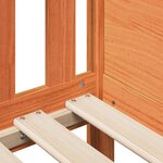 vidaXL Cadre de lit d'enfants forme de maison 70x140cm bois pin massif