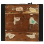 vidaXL Cabinet Mural de Salle de Bain 40x35x90 cm Bois Massif Récupéré