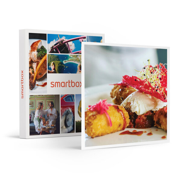 SMARTBOX - Coffret Cadeau Cours de cuisine de 3h30 d'un menu de chef 3 plats à domicile pour 4 avec dégustation -  Gastronomie