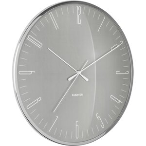 Horloge avec dôme en verre dragonfly