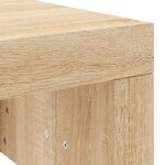 vidaXL Table basse chêne sonoma 102x50x36 cm bois d'ingénierie