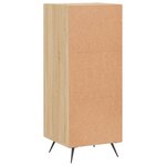 vidaXL Buffet Chêne sonoma 34 5x34x90 cm Bois d'ingénierie