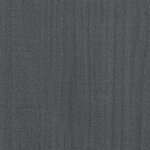 vidaXL Bibliothèque/Séparateur de pièce Gris 40x30x135 5 cm Pin massif