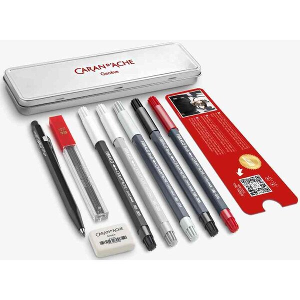 Set créatif nomade 'RYLSEE'  8 pièces CARAN D'ACHE