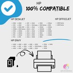 123CONSOMMABLES - 301XL - Pack 2 cartouches compatibles HP 301XL - noir et couleurs