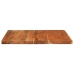 vidaXL Dessus de table 110x80x2 5cm rectangulaire bois massif d'acacia