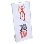 Porte-visuel Incliné Vertical Dl - Cristal - X 30 - Exacompta