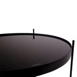 House Nordic Table basse Scarlett 48x48 cm Noir