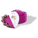 Lot de 12 boîtes cadeau 'coeur' empilables  tailles/couleurs assorties x 2 folia