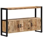 vidaXL Armoire latérale 120x30x75 cm Bois de manguier solide
