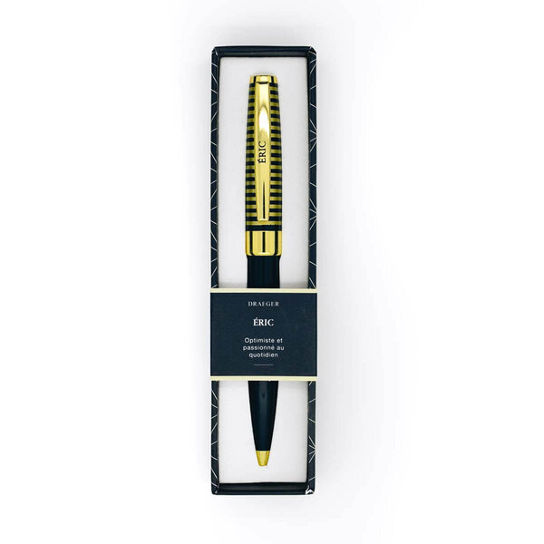Stylo bille prénom homme Pastel Chic - Eric - Draeger