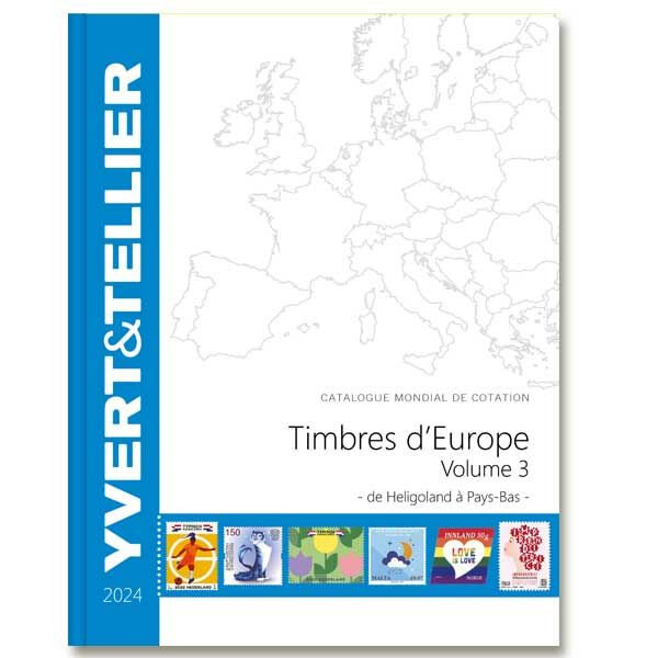 EUROPE Volume 4 - 2024 (Catalogue des timbres des pays d'Europe de P à R)