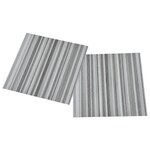 vidaXL Dalles de plancher autoadhésives 55 Pièces PVC 5 11 m² gris clair