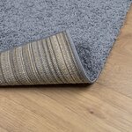 vidaXL Tapis shaggy PAMPLONA poils longs moderne bleu 200x200 cm