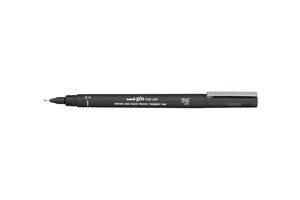 Feutre technique 0,4mm PIN 04200 Pte calibrée Noir UNI-BALL