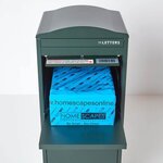 Boîte à colis incurvée 1 porte Large Vert foncé Acier galvanisé SMART PARCEL BOX®