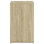 vidaXL Table d'appoint Chêne sonoma 50x30x50 cm Bois d'ingénierie