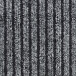 vidaXL Paillasson rayé Gris 80x120 cm