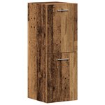 vidaXL Ensemble de meubles de salle de bain en 4 pièces en bois ancien