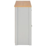 vidaXL Buffet Gris 112x35x81 cm