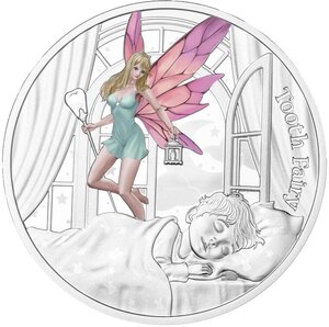 Pièce de monnaie en Argent 1000 Francs g 31.1 (1 oz) Millésime 2024 TOOTH FAIRY