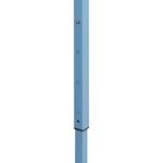 vidaXL Tente de réception pliable avec 4 parois 3x4 m Acier Bleu