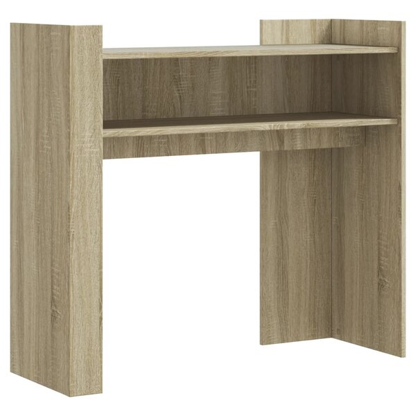 vidaXL Table console chêne sonoma 100x35x90 cm bois d'ingénierie