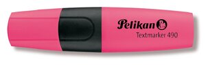 Surligneur TEXTMARKER 490 Pte Biseau 1 - 5 mm Rose fluo PELIKAN