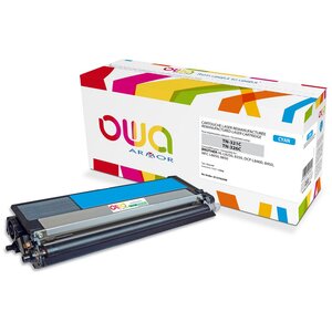 Toner remanufacturé compatible Brother TN321 TN326 Cyan