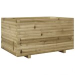 vidaXL Jardinière 90x60x49 5 cm bois de pin imprégné