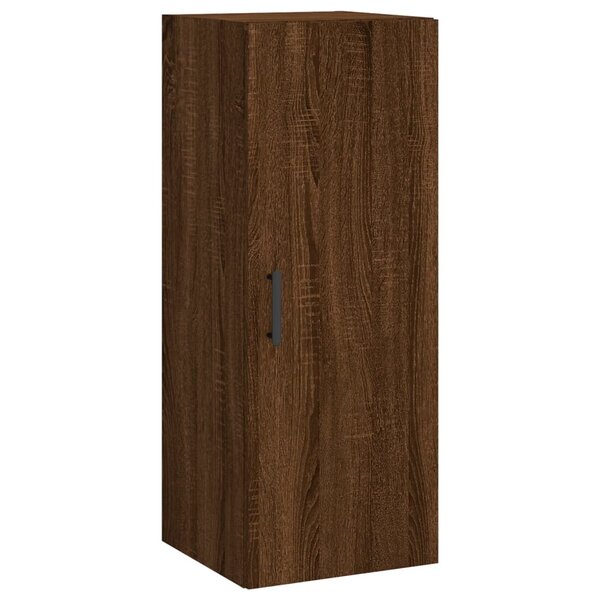 vidaXL Armoire murale chêne marron 34 5x34x90 cm
