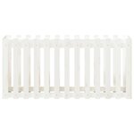 vidaXL Lit surélevé de jardin design de clôture 150x50x70cm pin massif