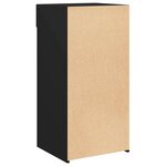 vidaXL Buffet noir 45x42 5x93 cm bois d'ingénierie