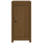vidaXL Buffet marron miel 40x35x80 cm bois massif de pin