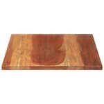 vidaXL Dessus de table bois massif d'acacia 25-27 mm 60x100 cm