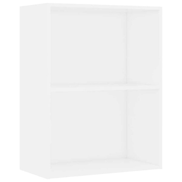 vidaXL Bibliothèque blanc 60x30x76 5 cm bois d'ingénierie