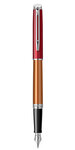 WATERMAN Hemisphere - Stylo plume Vermillon, attributs palladium, plume fine - en écrin