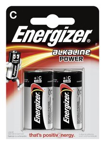 Blister de 2 Piles Alcaline Power LR14 C ENERGIZER