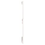 vidaXL Tête de lit murale Blanc 140x3x90 cm Bois massif de pin