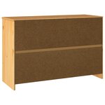 Buffet vidaXL "DRAMMEN" 114x43x75 5 cm en bois massif de pin