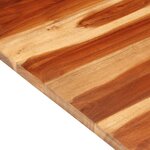 vidaXL Dessus de table bois massif d'acacia 25-27 mm 60x100 cm